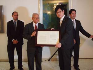 entrega del mensaje del presidente