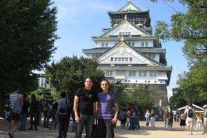visita a castillo osaka