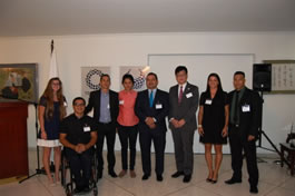 Embajador Shinohara y Atletas Olímpicos y Paralímpicos Río 2016