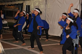 Baile típico por el grupo Sakurabune