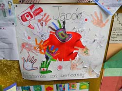 mensajes a japón