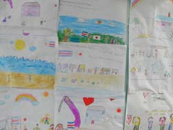 dibujos hechos por los niños