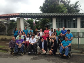 visita al centro de vida independiente morpho