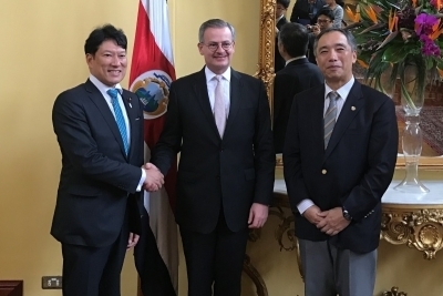 ゴンサレス外相との会談