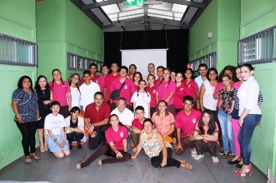 Estudiantes del Colegio Técnico Profesional de Esparza