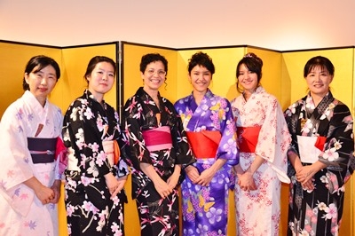 desfile de kimono