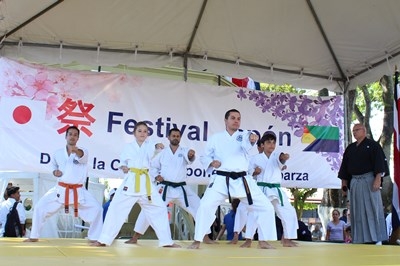 Demostración de Karate
