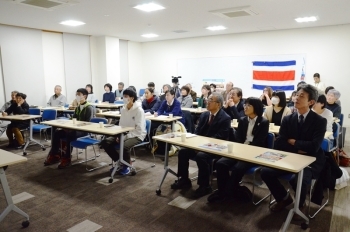講演会に参加した松川町の皆さん