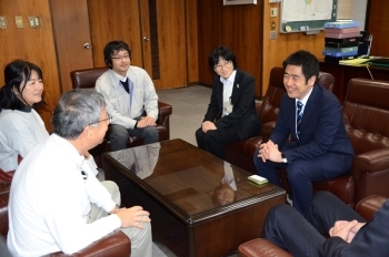 宮下町長表敬訪問