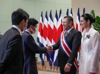 Con el presidente electo y la primera dama