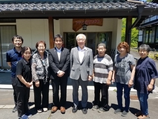 小松大使と松川町のみなさま