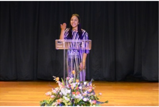 Participante compitiendo