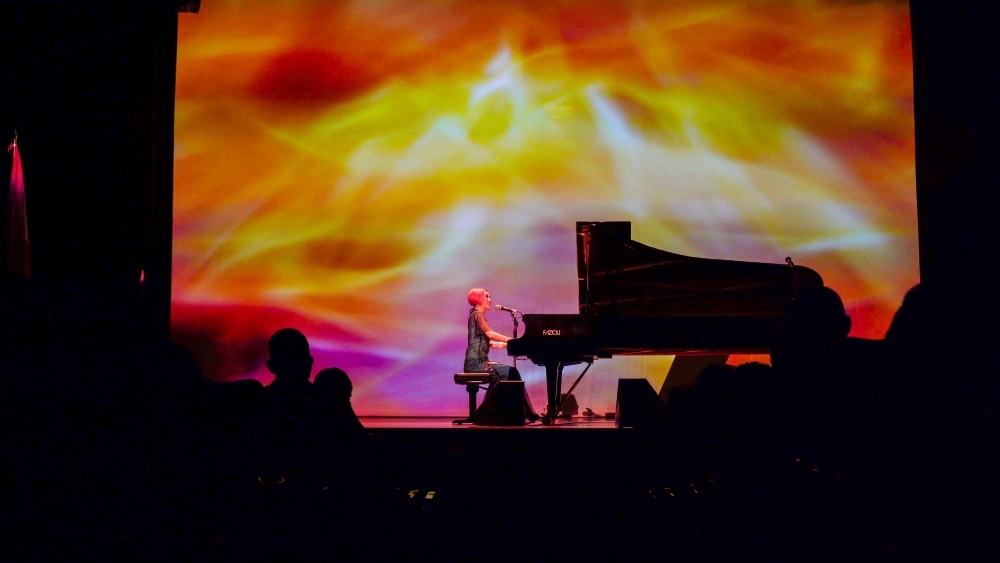 Durante el concierto