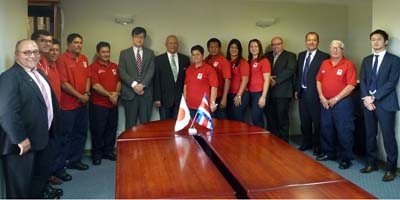 asistentes de la firma