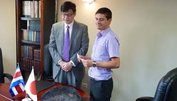 Embajador y presidente de la asociación
