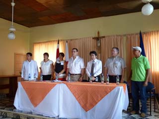 acto de inauguración