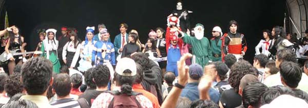 コスプレ大会参加者