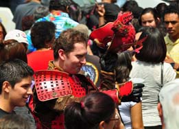 コスプレでの参加